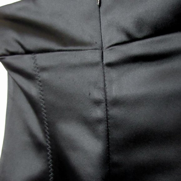 BEBE Vintage 90s Strapless Dress Little Black Dress Cocktail Party Size-S - Picture 12 of 14